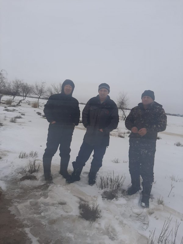 На наших зимних речках -4