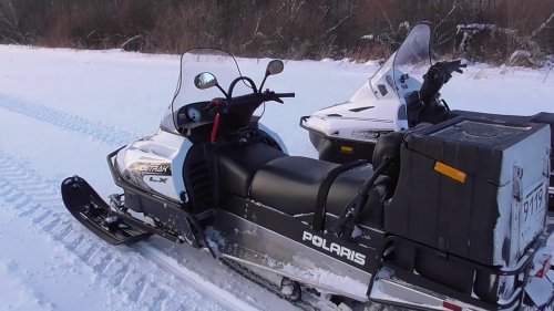 Нашли переправу через реку Чулым Краткий обзор Polaris WideTrack LX