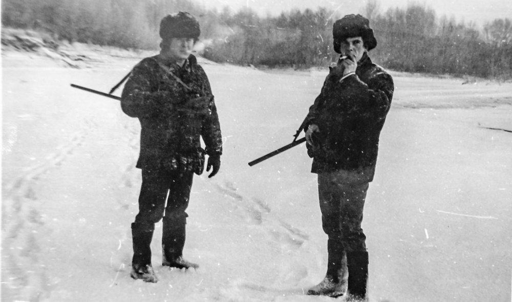 На зайца.