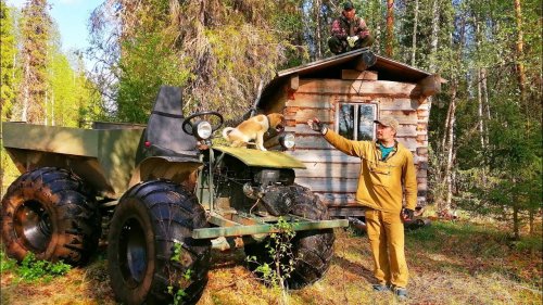 НОЧЁВКА В ИЗБЕ / ГОТОВИМ ЖИРНУЮ УТКУ / КАРАКАТ ОХОТНИК СПОСОБЕН НА МНОГОЕ. ЖИЗНЬ В ТАЙГЕ КОМИ.