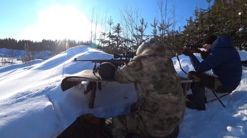 Стрельба с мелкашек. Тоз 78-01 и CZ -455.