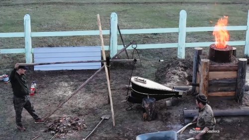 ДРЕВНИЙ способ выплавки ЖЕЛЕЗА.//The ANCIENT method of IRON smelting in Yakutia//.  Часть 2.