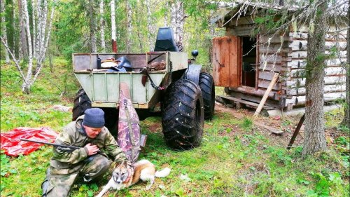 ИЗБУ ПРОДАЛИ / ЕДЕМ ЗА ПЕЧКОЙ НА КАРАКАТЕ / ПО ПУТИ СОБИРАЕМ ГРИБЫ И ЯГОДЫ. ОТКРЫТИЕ ОХОТЫ 2021.