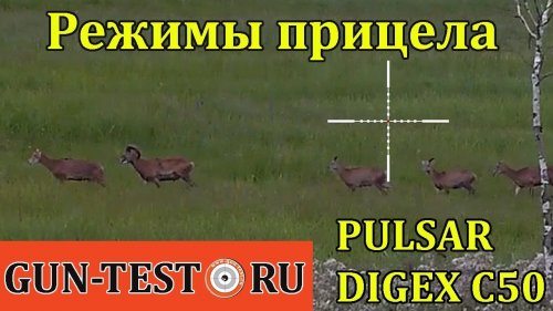 Видео с прицела день/ночь Pulsar Digex C50