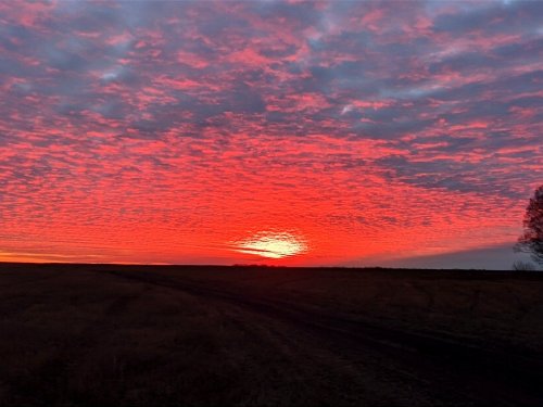 Закат.