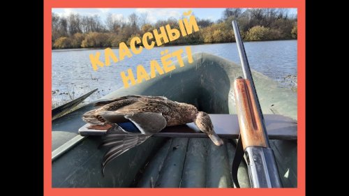 Стрелял так, что шапка слетела! Охота на утку 2021.