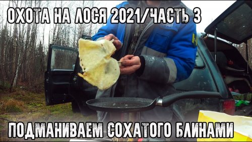 Охота на лося 2021/Блины на турбопечке/Тетерева подобрались к избе/Часть 3