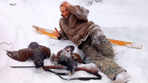 ТРИ ЧАСА В ПОТУ РАДИ ЗАВЕТНОГО ТРОФЕЯ! ОХОТА НА ГЛУХАРЯ С МЕЛКАШКОЙ / ДВА ГЛУХАРЯ С ОДНОГО МЕСТА.