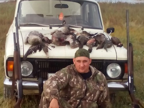 в родном селе