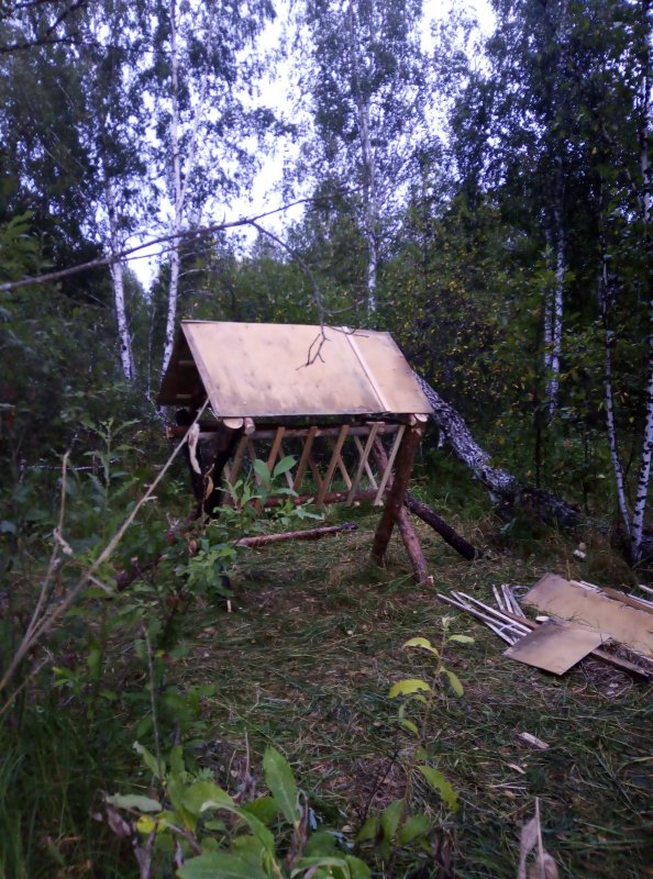 Построили очередную кормушечку.