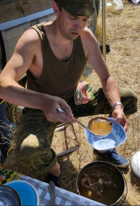Наваристый шулюмбей вышел.  Очень было вкусно!!!
