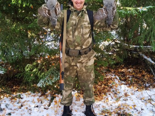 Первые в жизни рябчики)))