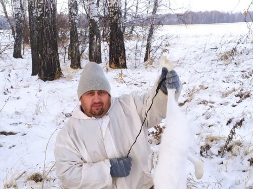 Первый заяц в этом сезоне