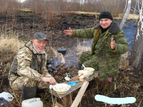Вот такая была щука, не вру!