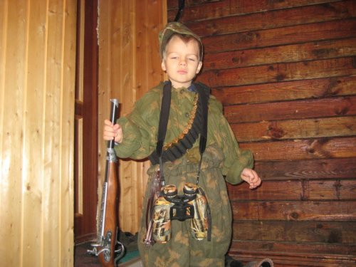 Растет охотничек