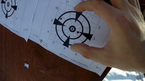 ТОЗ 78-15. Пристрелка до 120 метров.
