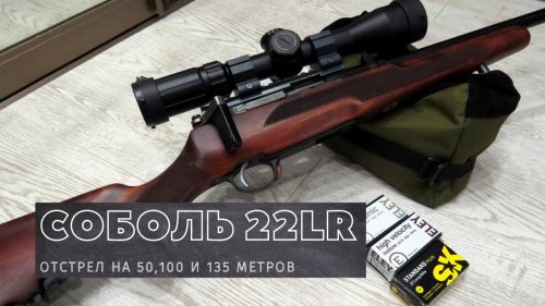 ТЕСТ ПАТРОНОВ 22 LR ДЛЯ ОХОТЫ * МЕЛКАШКА СОБОЛЬ *