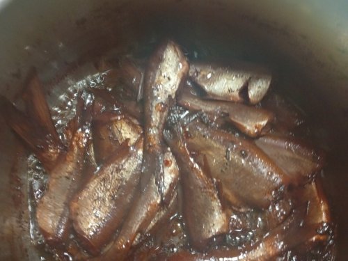 шпроты из плотвы, вкусняшка