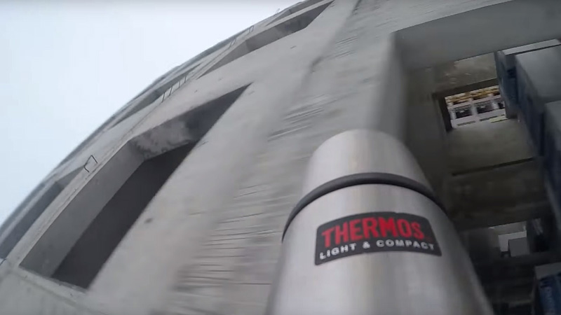 Краш-тест термоса Thermos