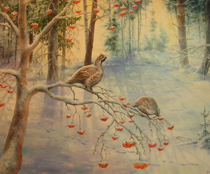 Книга про картину с птицей