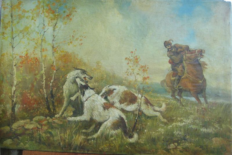 Сборы на охоту картина