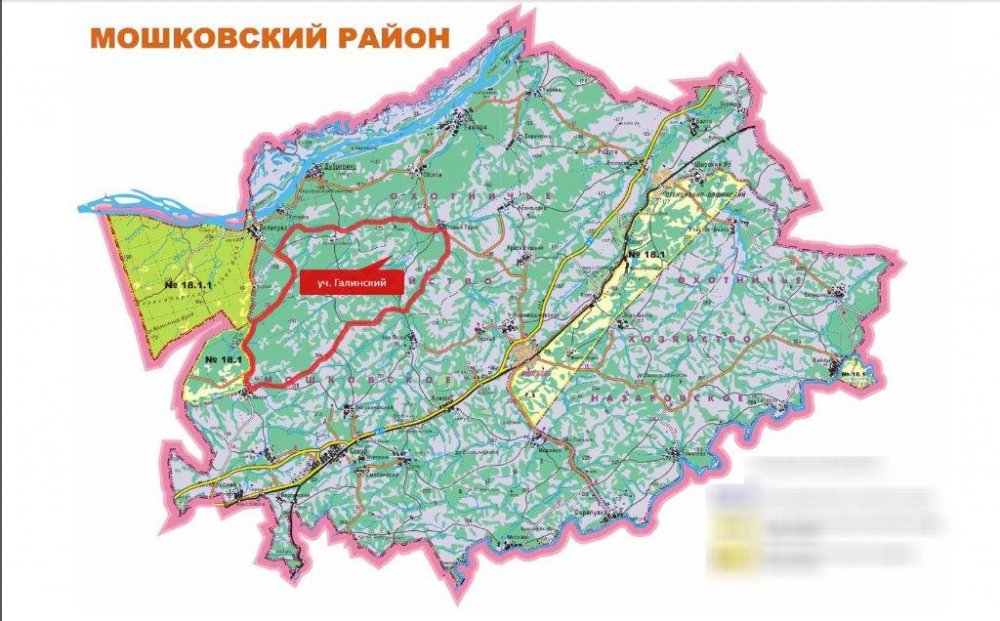 Карта мошковского района новосибирской области с районами и деревнями