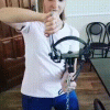 Девушка взводит Тайгу-Магнум 4.gif